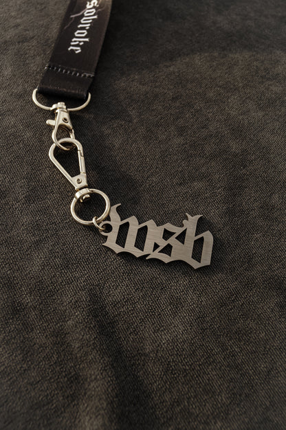 Alu Keychain - Brushed Front